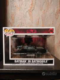 Funko Pop rides The Batman in batmobile 282