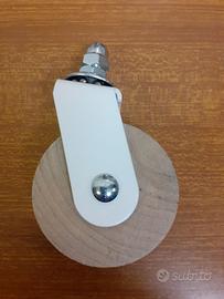 6 Rotelle piroettanti per mobili.