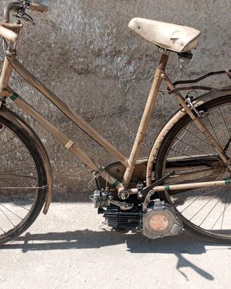 Bici anni 40 con mosquito bacchetta epoca vintage