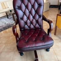 Poltrona Director in pelle - ufficio - studio