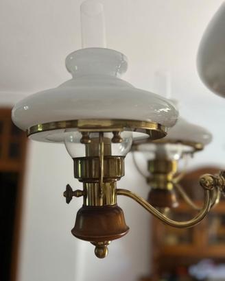 Lampadario Vintage a 5 Luci - Stile Antica Lampada