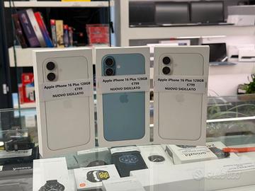 Apple iPhone 16 Plus 128GB - NUOVO SIGILLATO