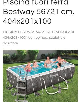 Piscina + accessori 
