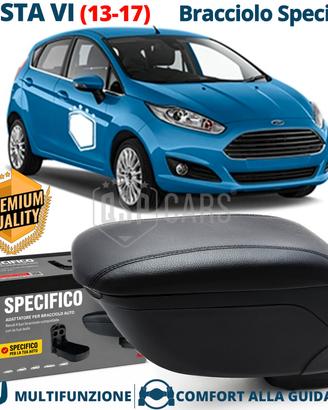 Bracciolo SPECIFICO Ford Fiesta 6 13-17 in PELLE