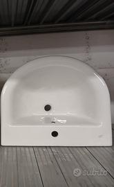 Lavabo Pozzi Idra con semicolonna