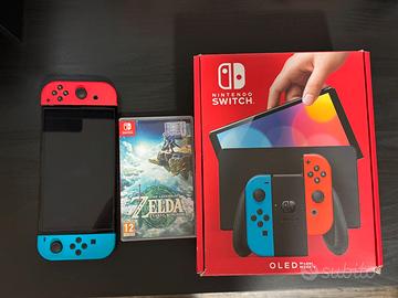 Nintendo Switch OLED e Zelda: Tears of the Kingdom