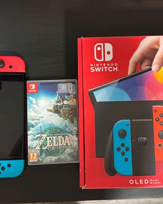 Nintendo Switch OLED e Zelda: Tears of the Kingdom