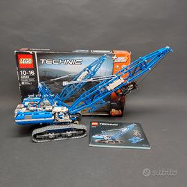 Lego Technic 42042 Gru cingolata blu anno 2015 -