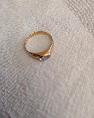 anello donna oro