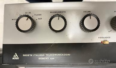 Amplificatore Vintage SIT Siemens AUSO - DA REVISI