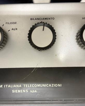 Amplificatore Vintage SIT Siemens AUSO - DA REVISI