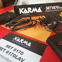 RADIOMICROFONO VHF KARMA SET 6170