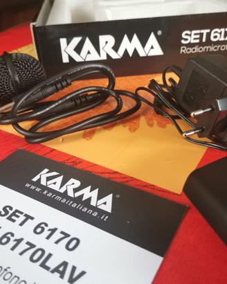 RADIOMICROFONO VHF KARMA SET 6170