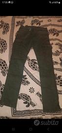 JIMS Jeans Cargo Skinny Taglia 46 Verde nuovo