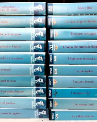 Film Truffaut collezione 20 Videocassette VHS