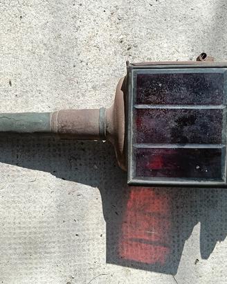 Lampada da carrozza antica 