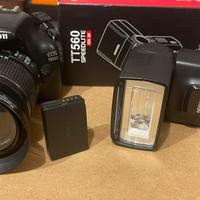 Canon 100d con flash