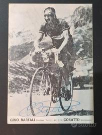 cartolina autografata Bartali