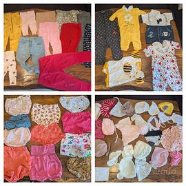 vestiti bimba al unità o lotto intero