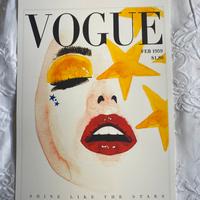 Poster copertina Vogue stampa grande lusso 33 × 48