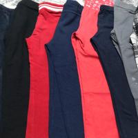 Set 10 leggings, varie marche bimba taglia 5 anni