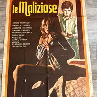 Le Maliziose – manifesto 100x140 anni ’70 erotico