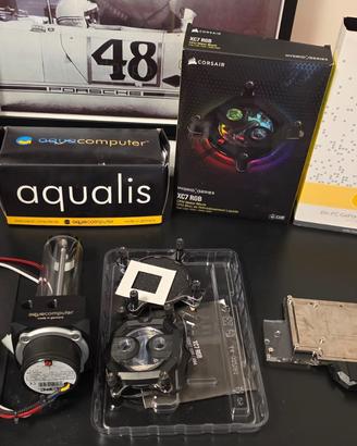 Watercooling custom loop EKWB Aquacomputer Corsair
