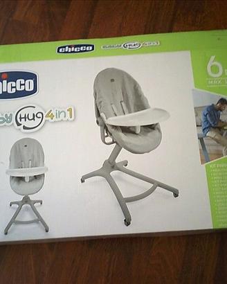 Kit Pappa Chicco Baby Hug 4 in 1 vassoio e fodera