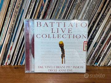 Cd Battiato live collection doppio cd