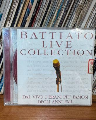 Cd Battiato live collection doppio cd