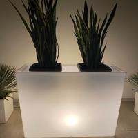 Vasi luminosi da esterno ed interno