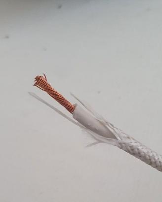 Matassa cavo Alta Temperatura 2.5 mm²-NUOVA- 65 mt