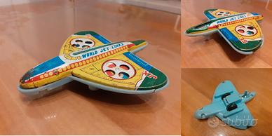 Gioco latta da restaurare - Aereo vintage
