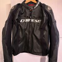Giacca moto pelle Dainese