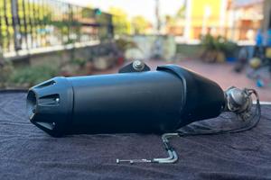 scarico originale YAMAHA FAZER FZ1 Nero