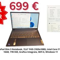 Lenovo ideapad slim 3 notebook