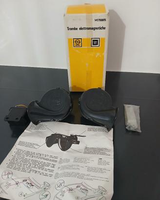Trombe Elettromagnetiche Opel GM 12798815 Clacson