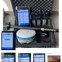 STONEX STAZ. TOT. R20 + GPS S9+TABLET UT32 +CUBE-A
