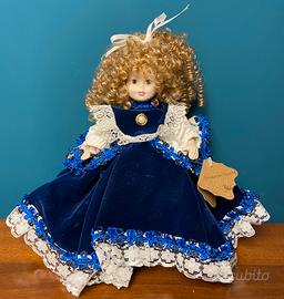 Bambola in porcellana Capodimonte