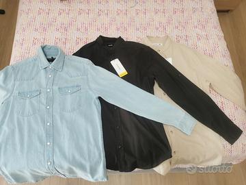 3 Camicie Nuove uomo Terranova-Piazza Italia