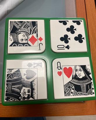 Scatola Vintage Fish Poker