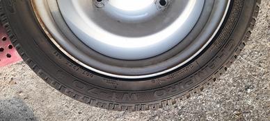 Cerchi  e gomme per 2cv