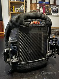 Schienale per sedia a rotelle ADI carbon