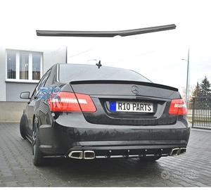 SPOILER MERCEDES CLASSE E W212 SEDAN LOOK AMG NERO