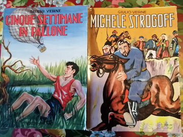 Due libri di Giulio Verne