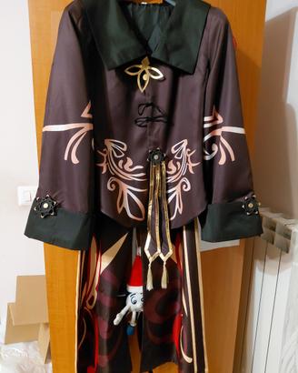 Cosplay Hu Tao Genshin Impact ParruccaCappello