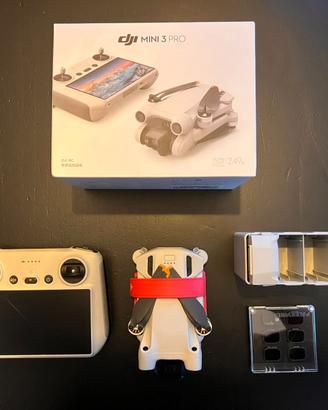 DJI Mini 3 Pro + DJI RC + 2 Batterie Originali, ND