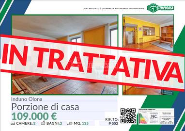 Porzione di casa a Induno Olona 4 locali