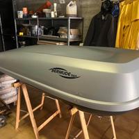 Box da tetto auto 250x80x40 cm – 200€