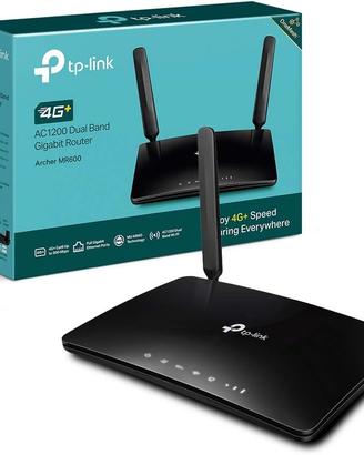 TP-Link Archer MR600 Router 4G con Sim Cat6 fino a